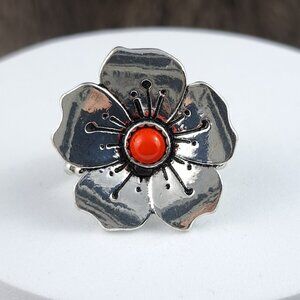 Pretty Silver Stretch Ring